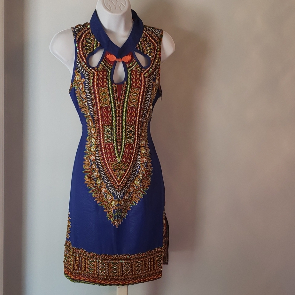 Blue Sexy Dress